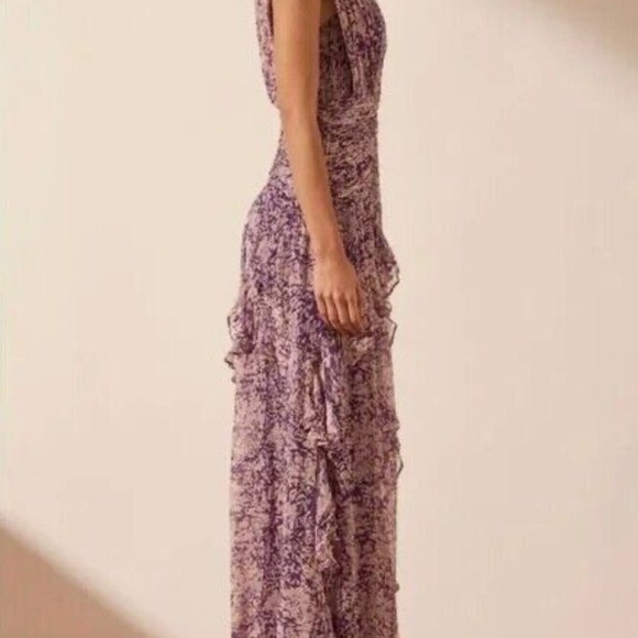 Shona Joy Aurier Round Neck Sleeveless Maxi Dress Women's Size 2 - Picture 7 of 12